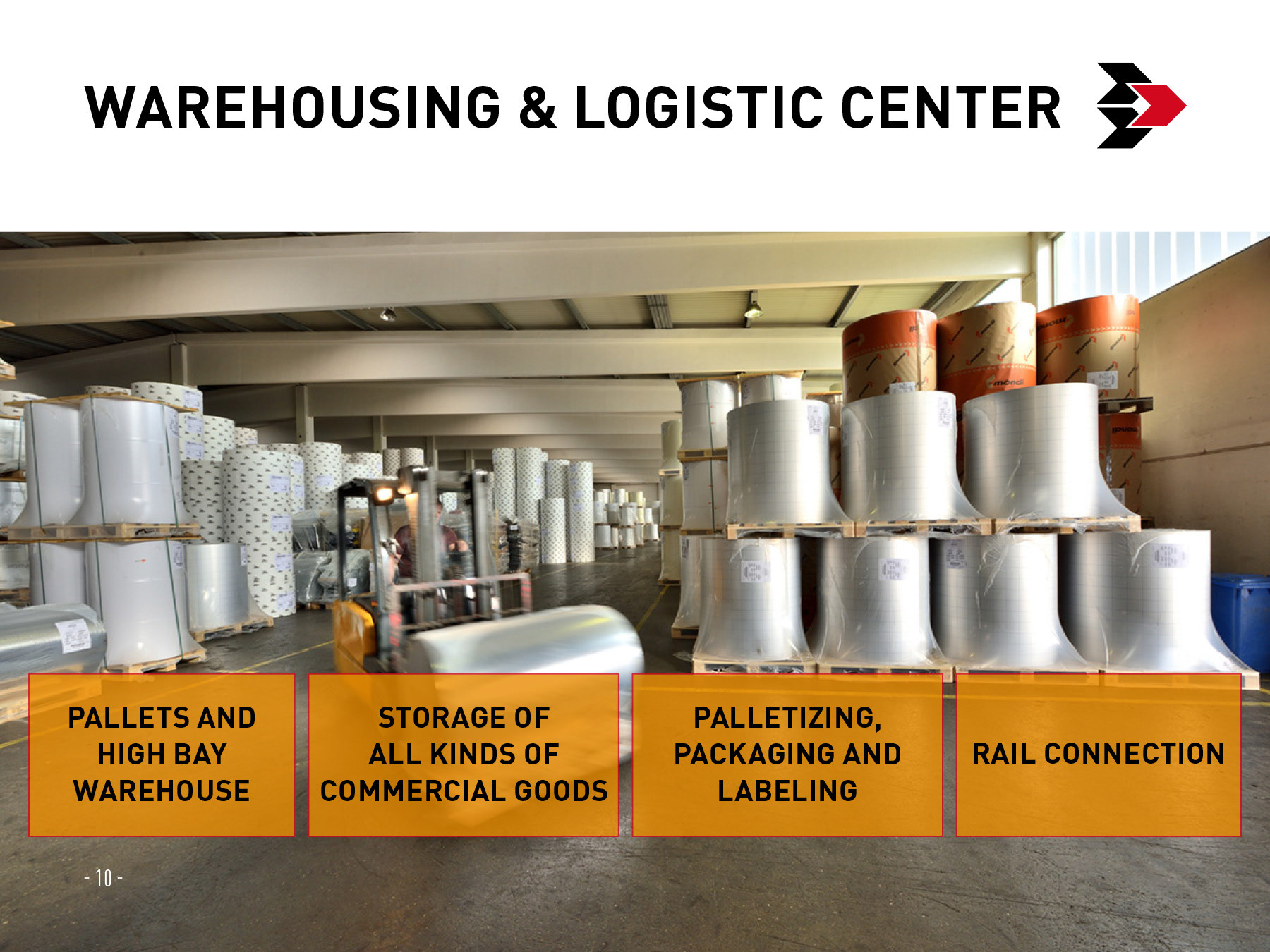 Company presentation / Warehouse & Logistic center