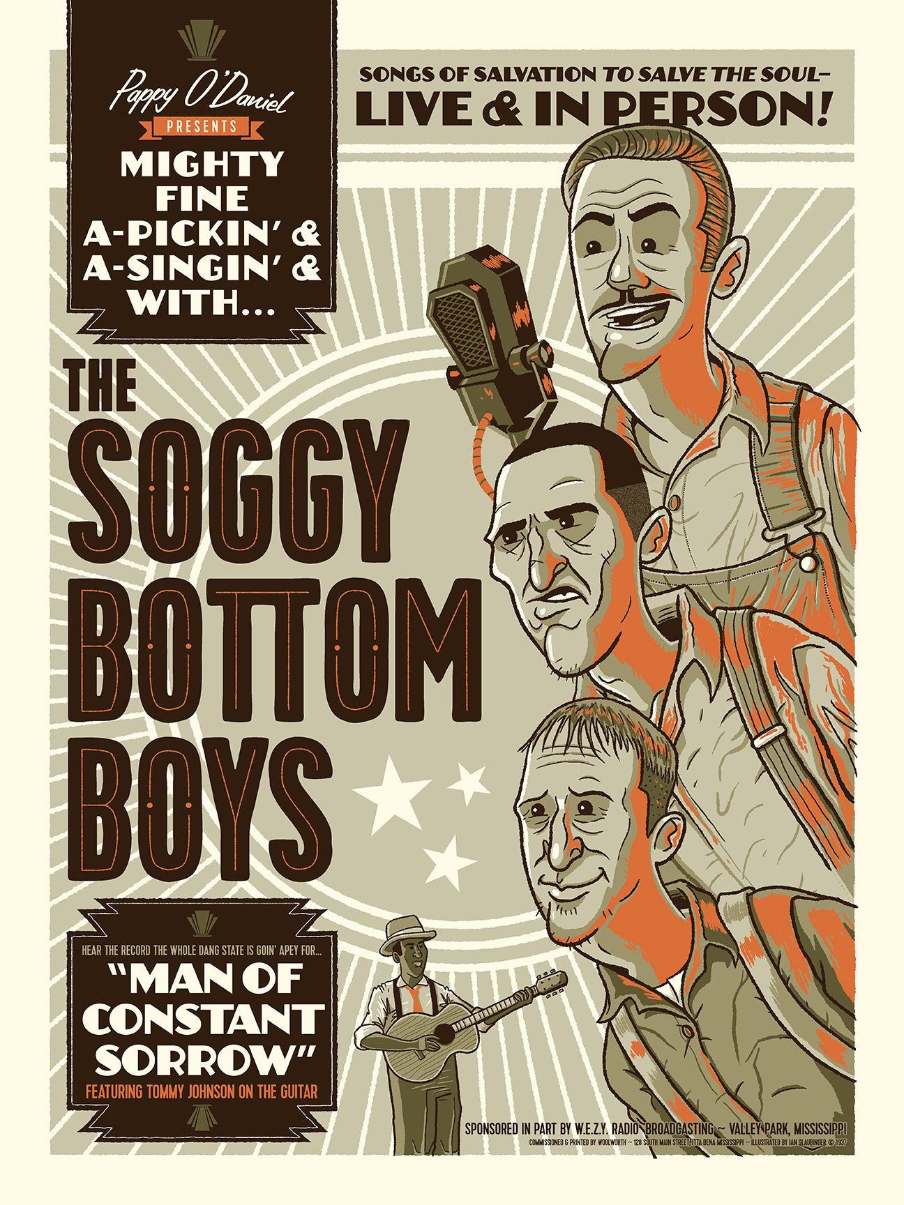 The Art Of Ian Glaubinger The Soggy Bottom Boys