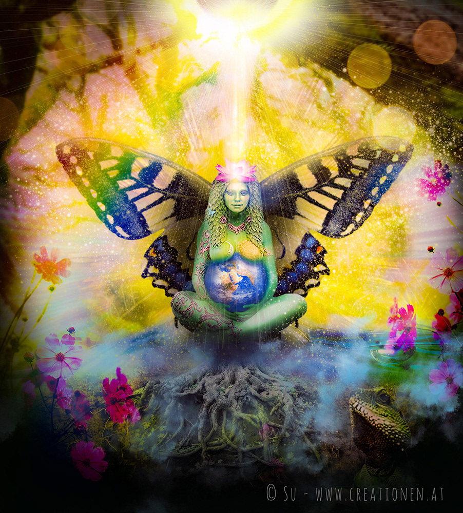 Mother Earth Gaia - Erdenmutter