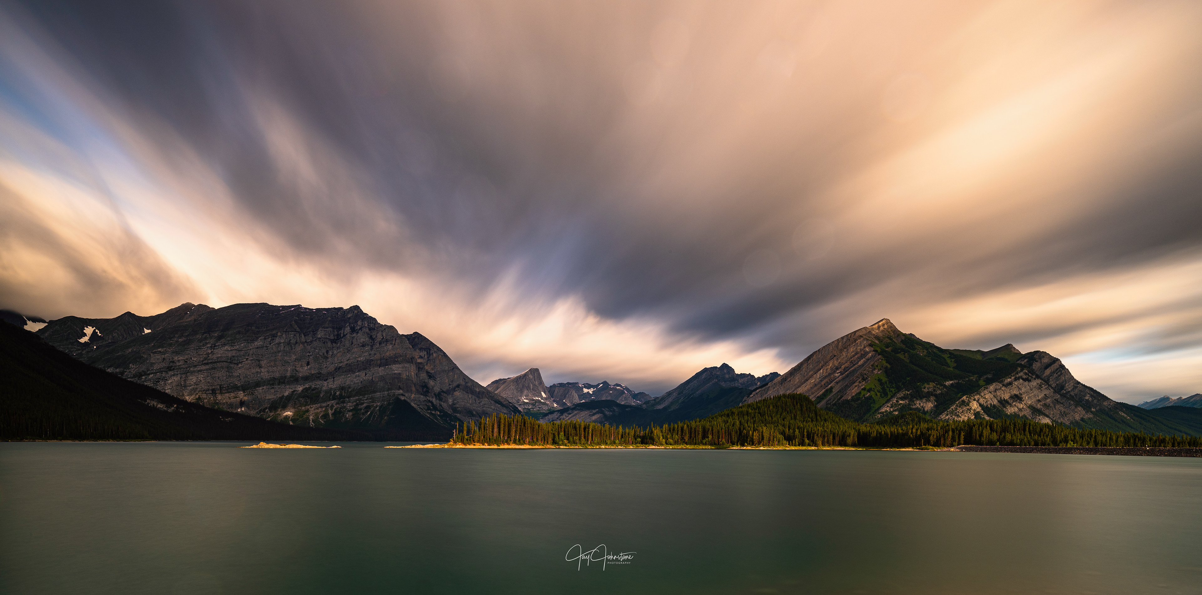 Upper Kananaskis Lake Panorama