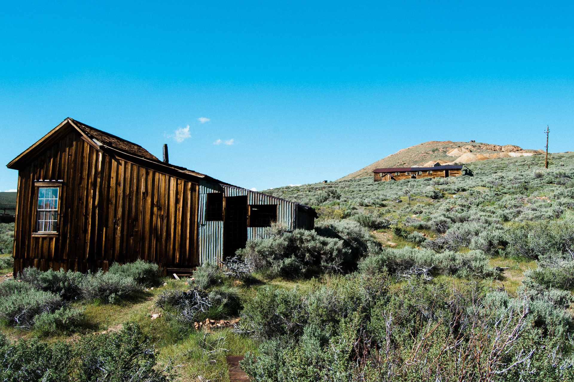 spookstad bodie californie