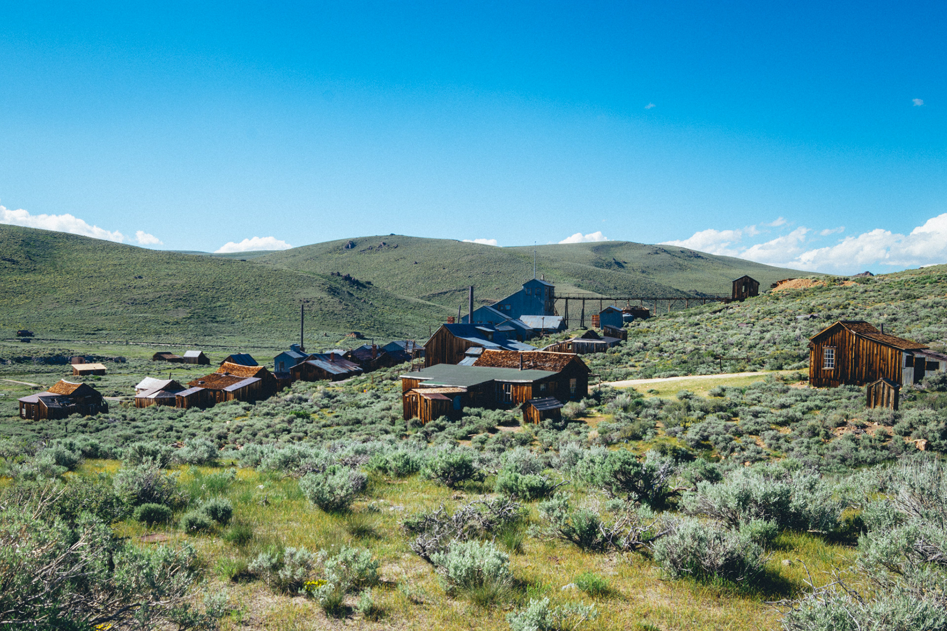 spookstad bodie californie