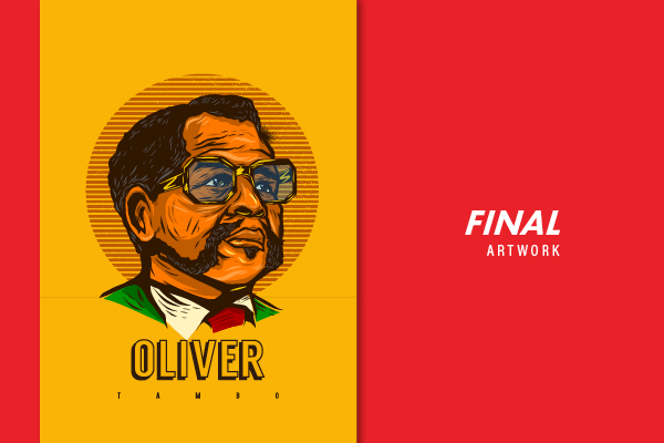 STUDIO SIMILLIES | Designer & Illustrator - Oliver Tambo T-shirt ...