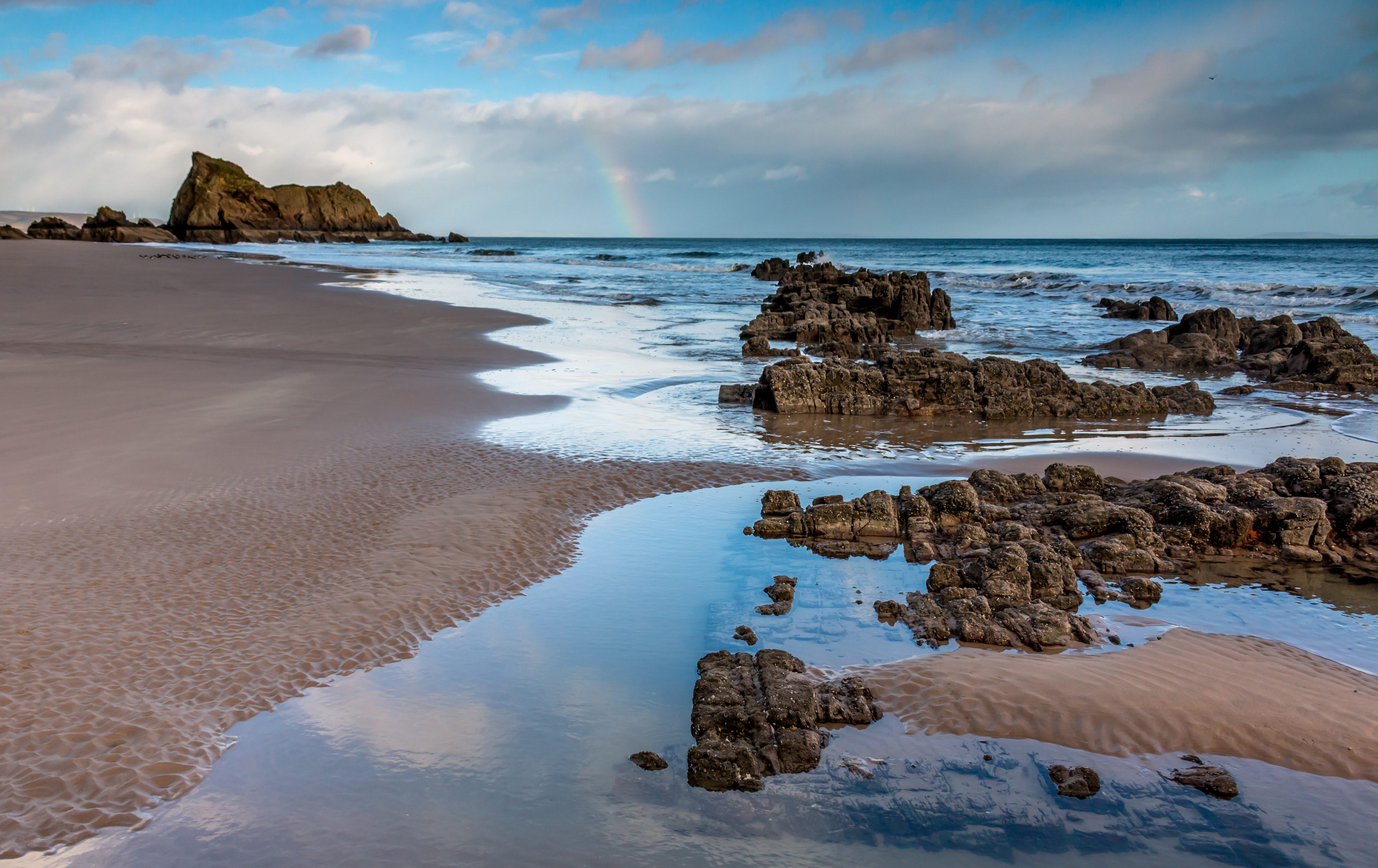 Monkstone Beach Rainbow