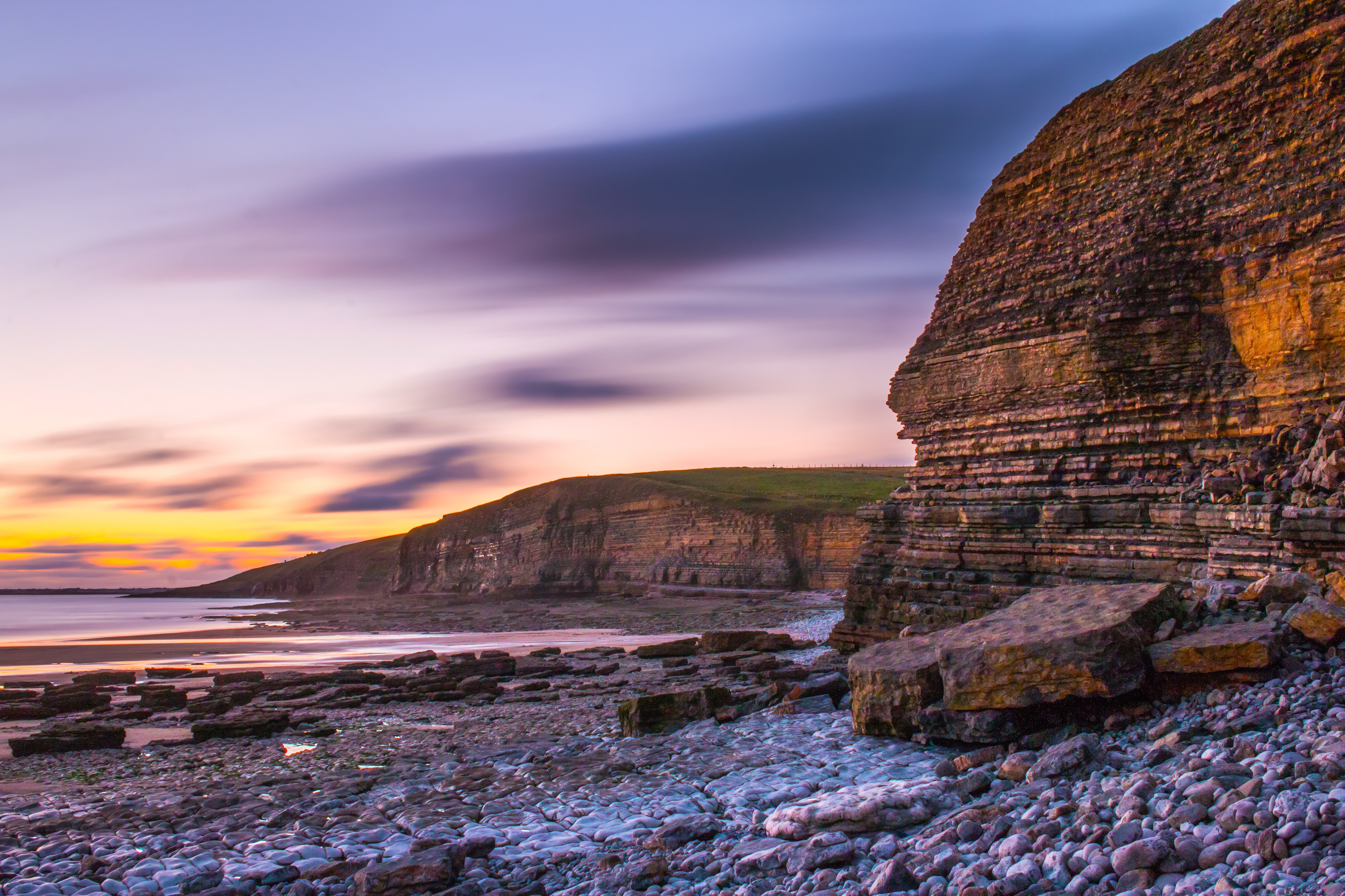 Sooutherndown Cliffs Long Exposure