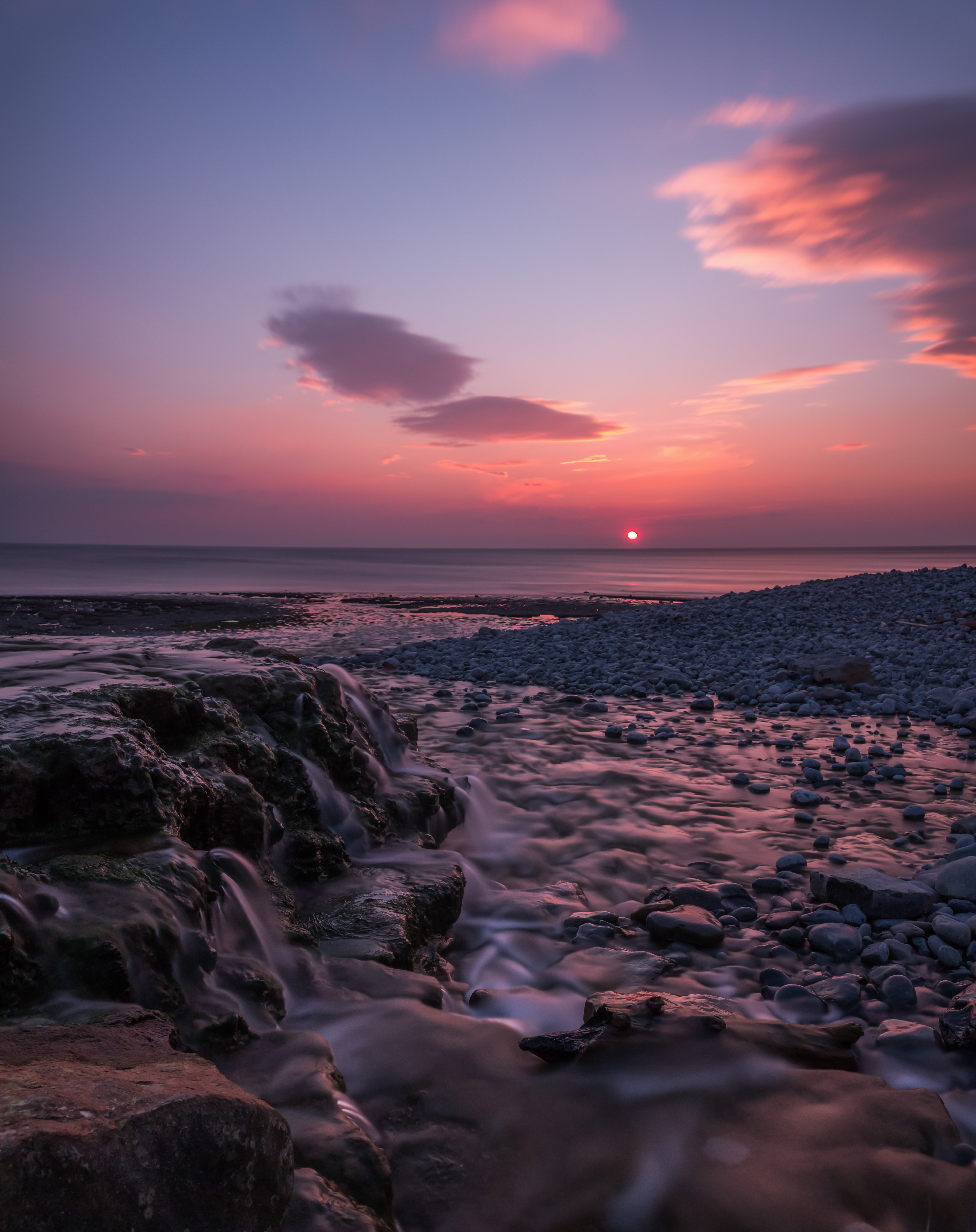 Nash Stream Sunset