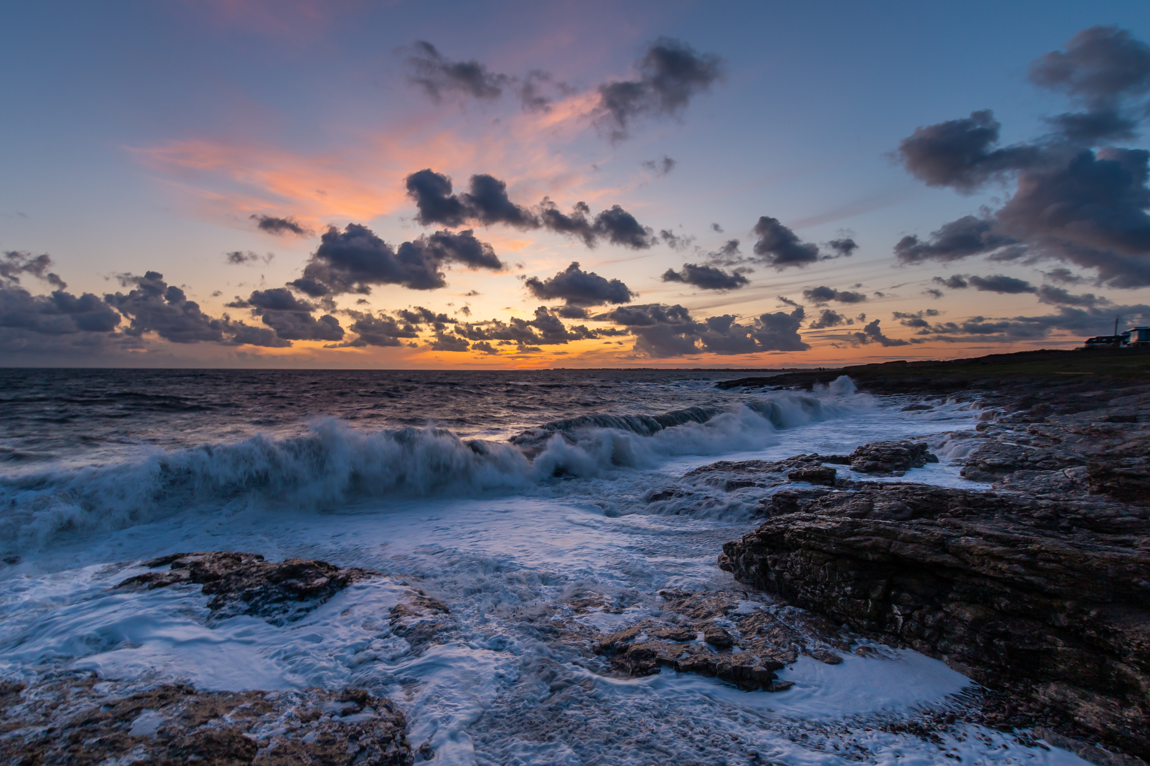 Ogmore Sunset Waves 2