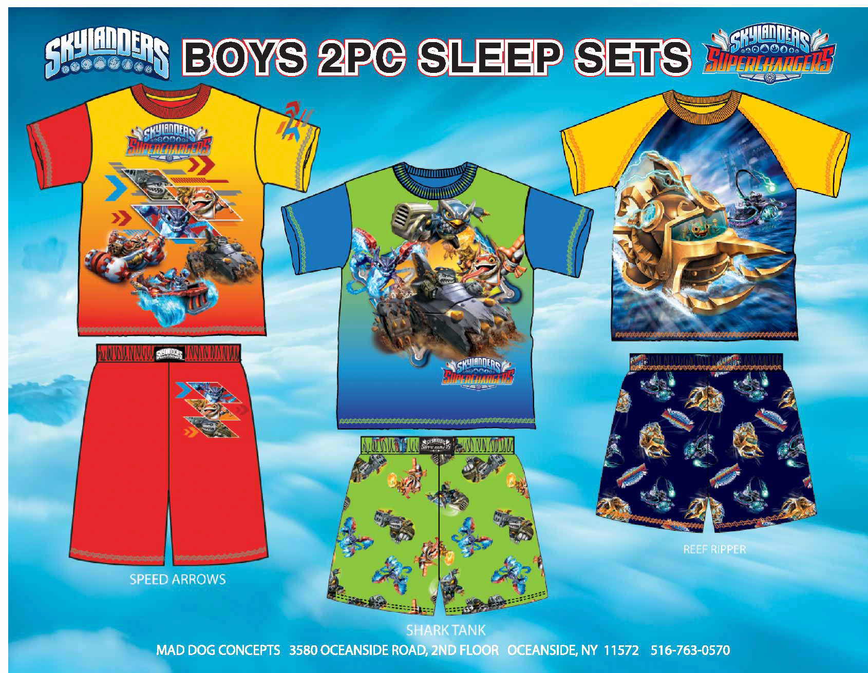 Skylanders Short Sets