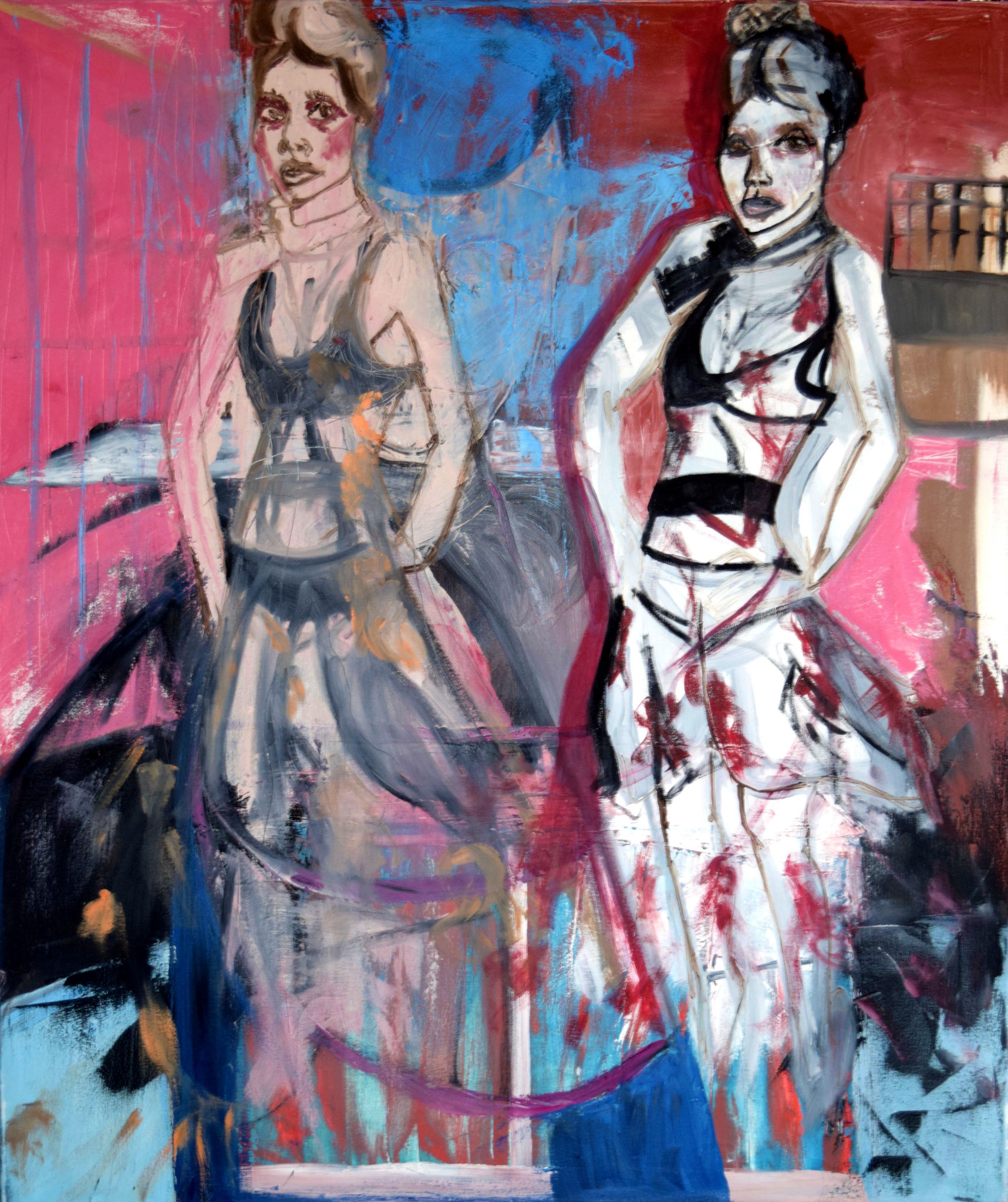 Duplicity. 2005. Oil on Canvas, 32 x 40"