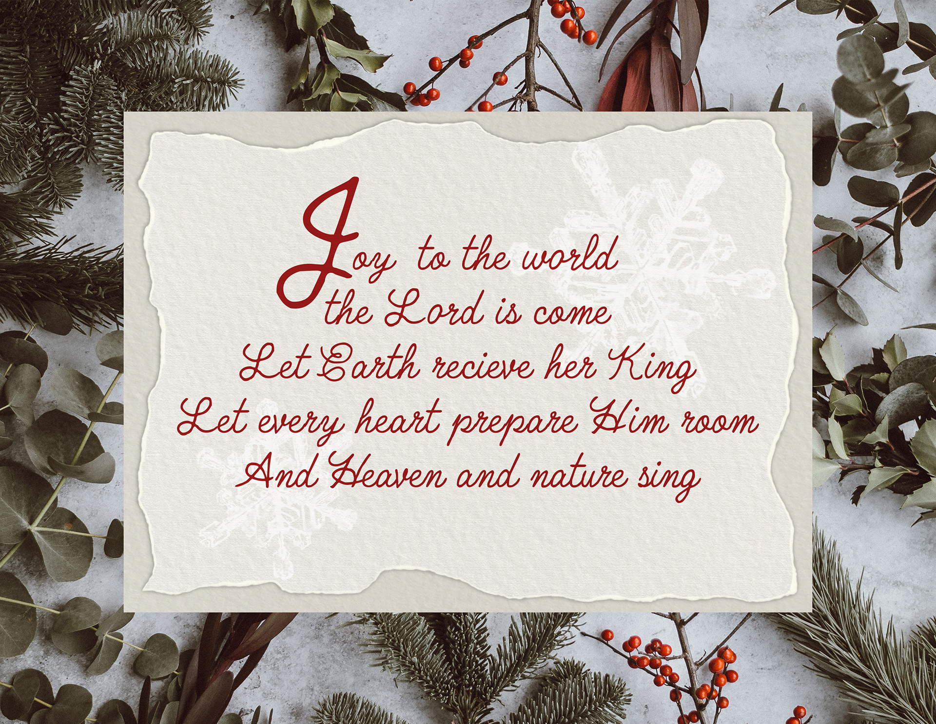 Christmas card for UD - Adobe Photoshop CC