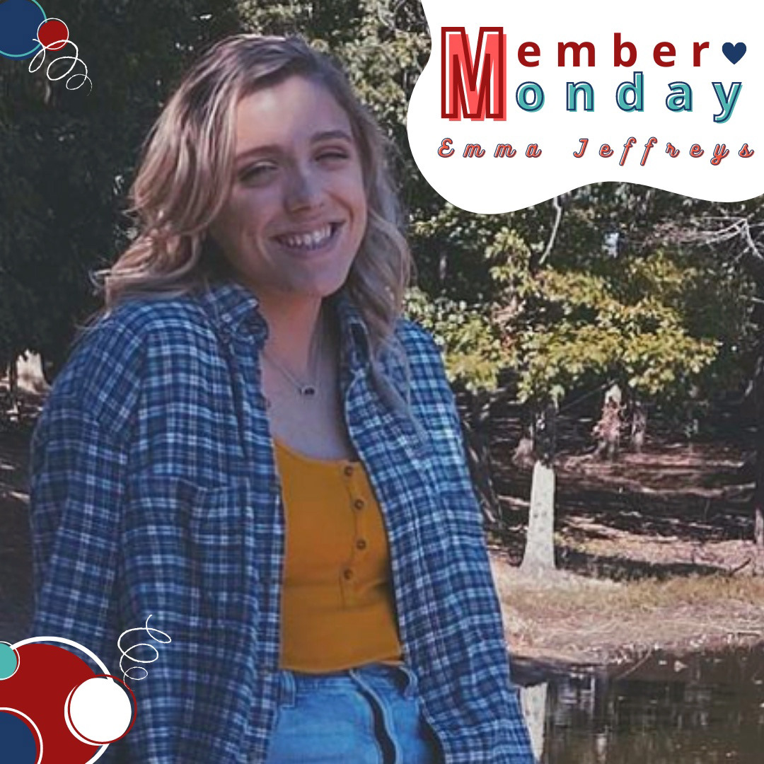 Meet Emma Jeffreys! She’s a future nutritionist (RDN squad bb🤩) who knows how to Nama-stay both active and calm! 😉🧘♀️ She has already made a great first impression by staying super involved with service projects🥰 Reach out to make an awesome friend ++ learn a bit about nutrition … New Year’s resolutions are just around the corner! ;) ** Year in School : Freshman Hope to get into ✨: Dietetic Internship What class are you dreading the Most✏️: Chemistry (disgusting!) Fave Restaurant in T-town 🥘 : Taco Mama Something to destress☀️: Yoga (we need to do a HOSA yoga class!)