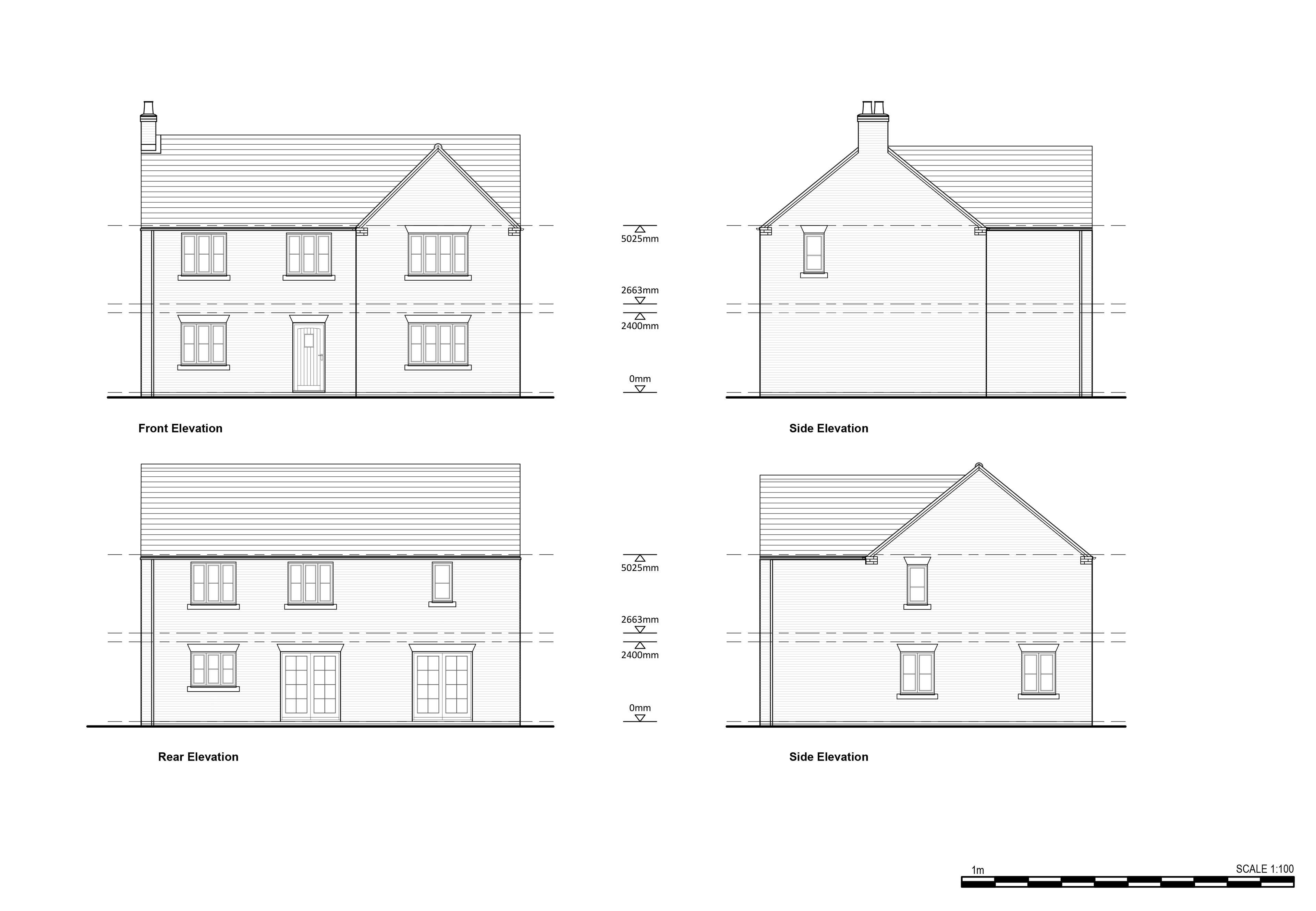 House Type 02 Elevations