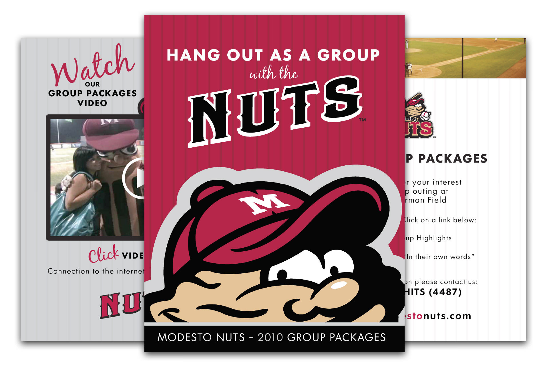 Stephen Hollingsworth Modesto Nuts Professional Baseball Club