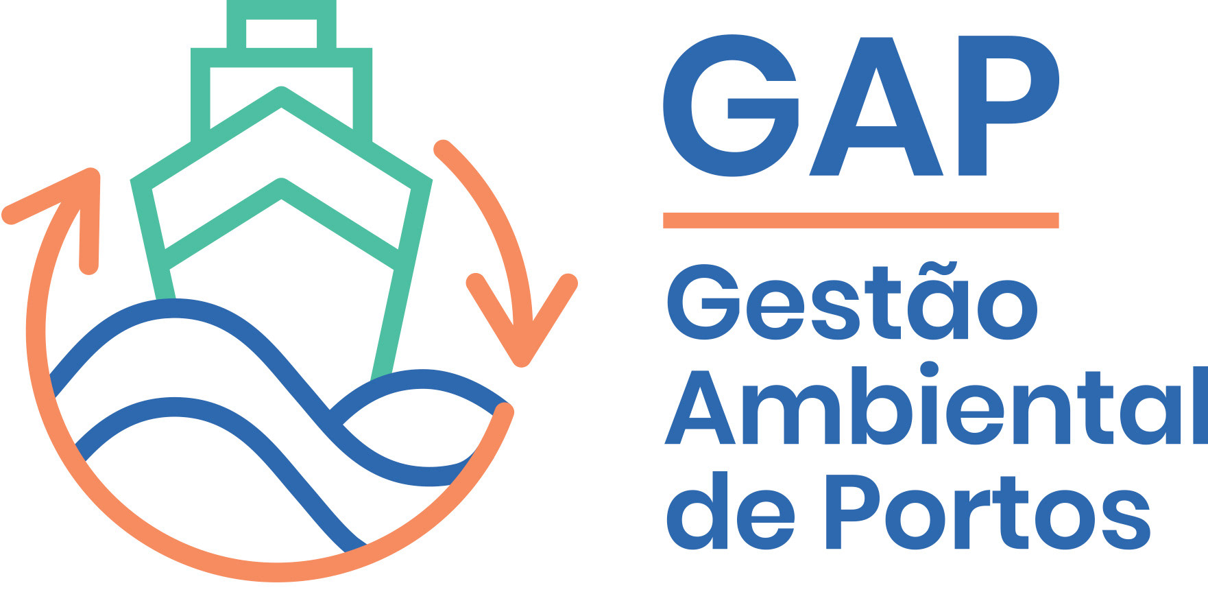 Disarme Grafico_identidade visual Gestão Ambiental de Portos, marca