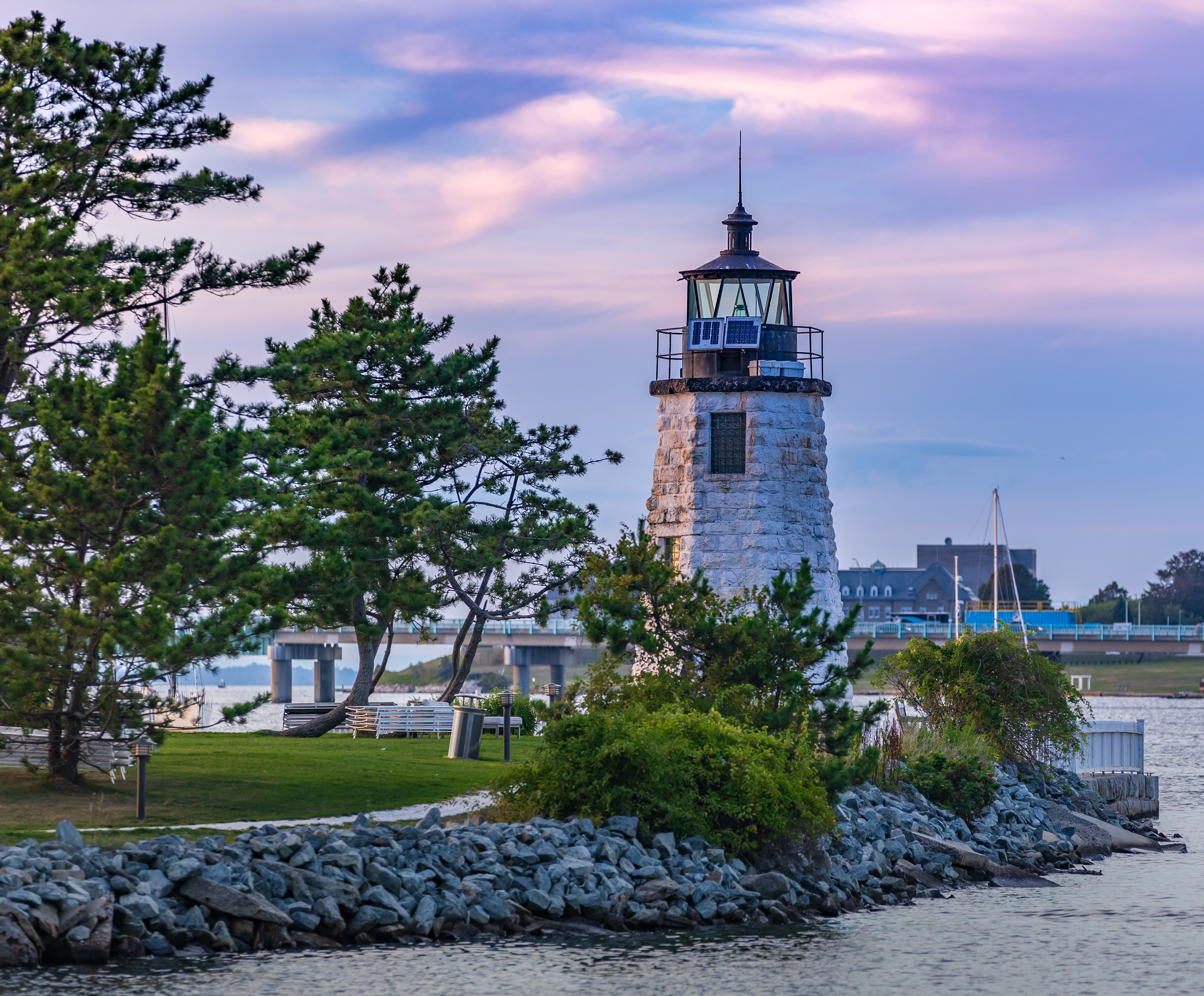Goat Island Lighthouse, Newport RI