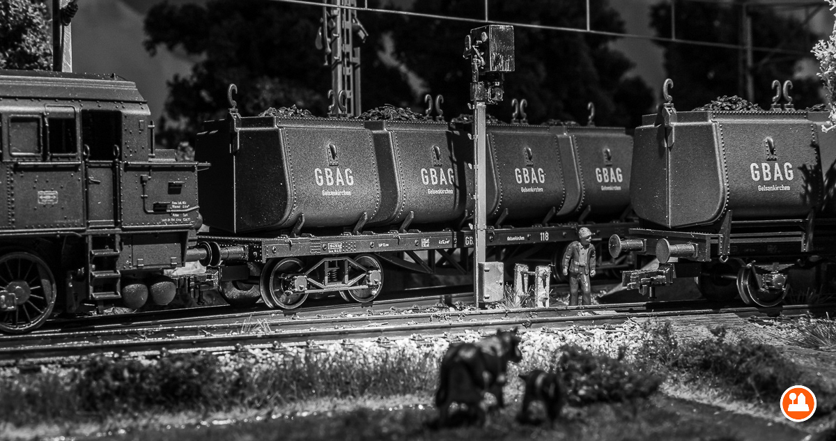 Kolentransportwagon GBAG DB - Fleischmann 526401/526501/526601