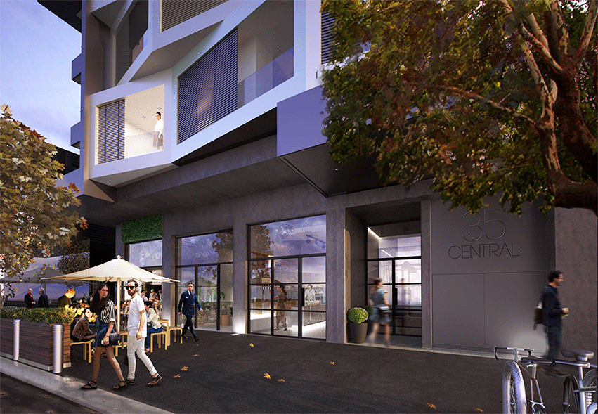 Davey Architecture Studio CENTRAL 35 APARTMENTS MOONEE PONDS
