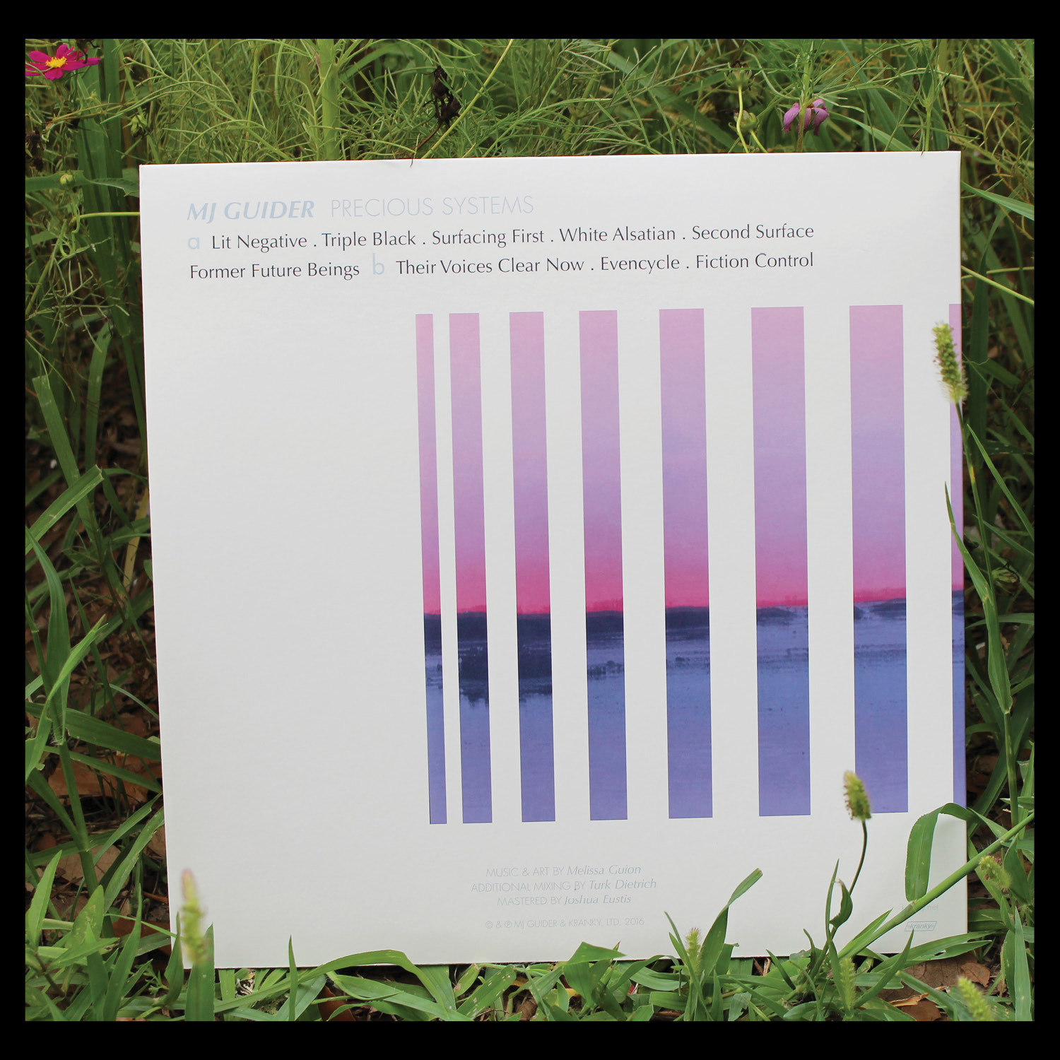 MJ Guider - Precious Systems - Kranky Records 2016 / M. Guion