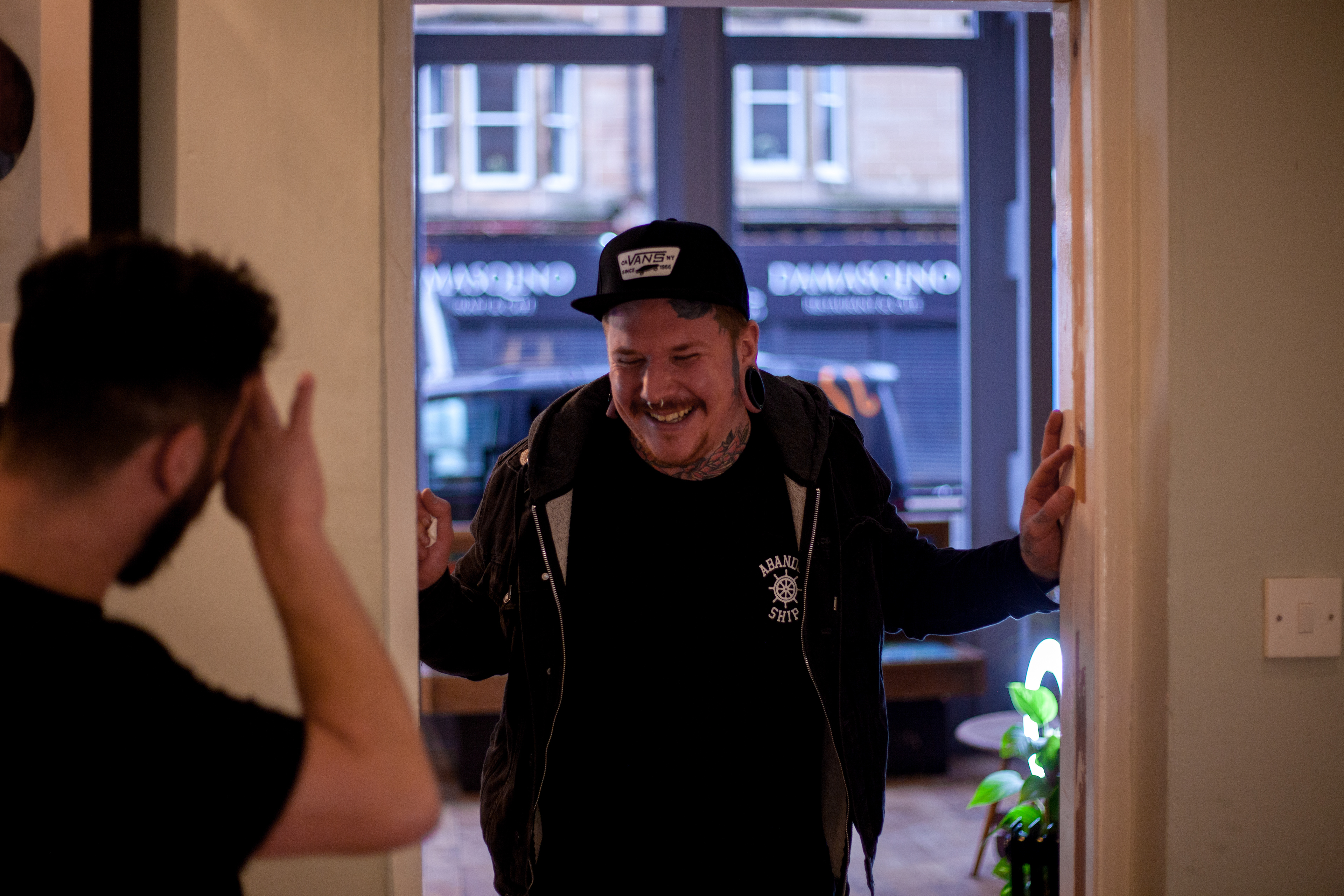 Having a laugh