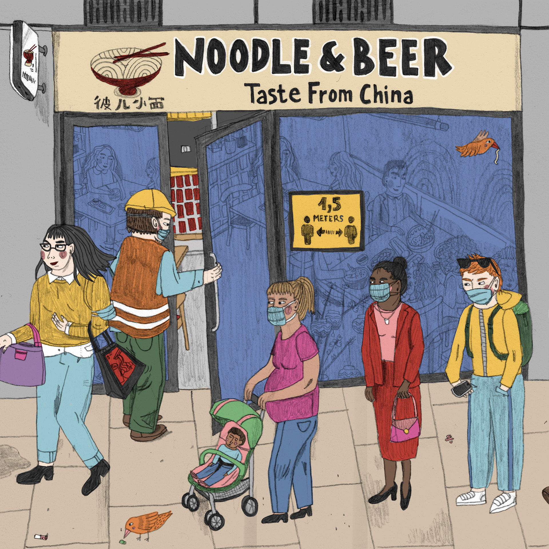 Noodle and Beer, 2020