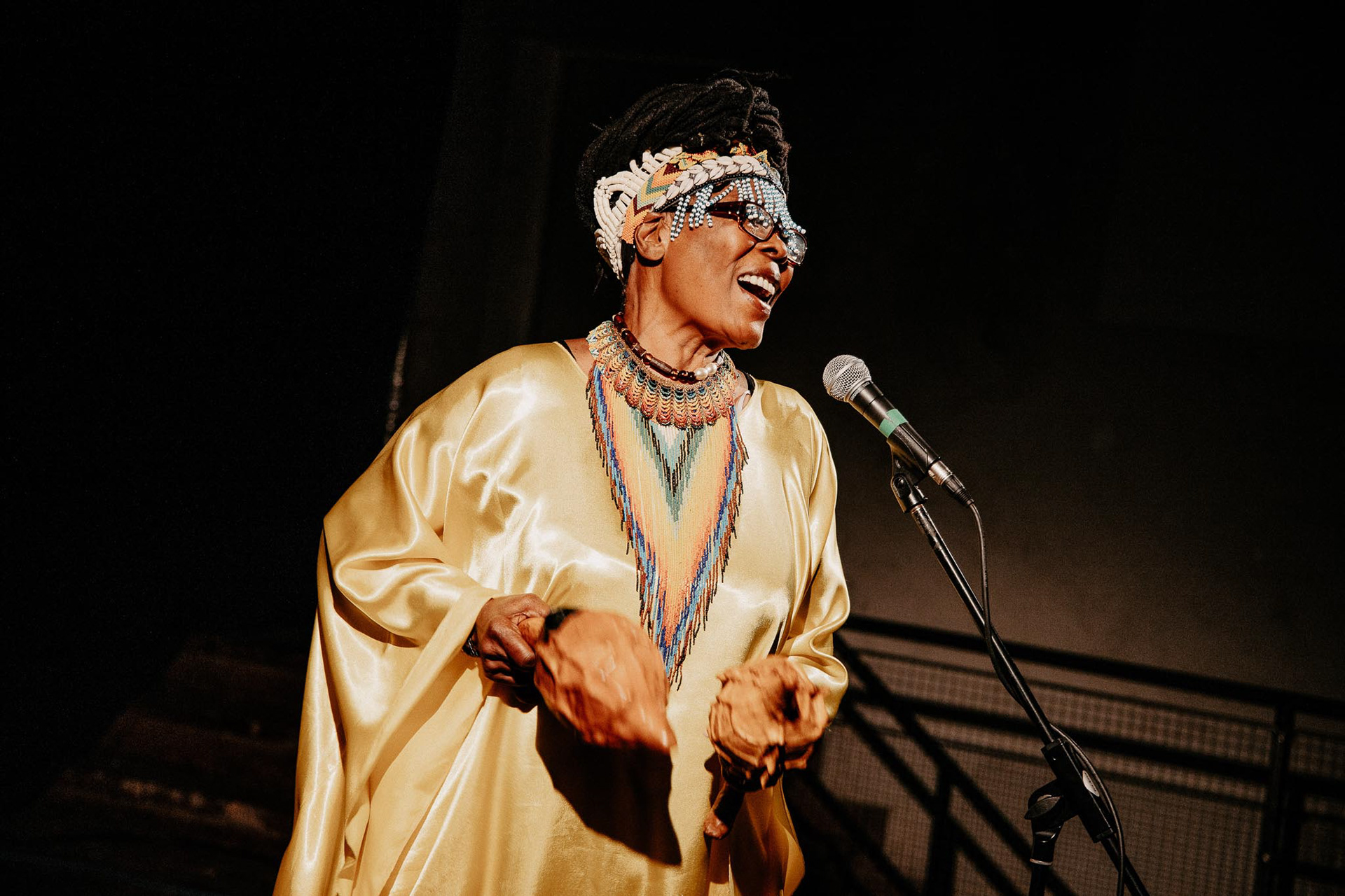 Stella Chiweshe at FK:K IV at Kesselhaus Bamberg