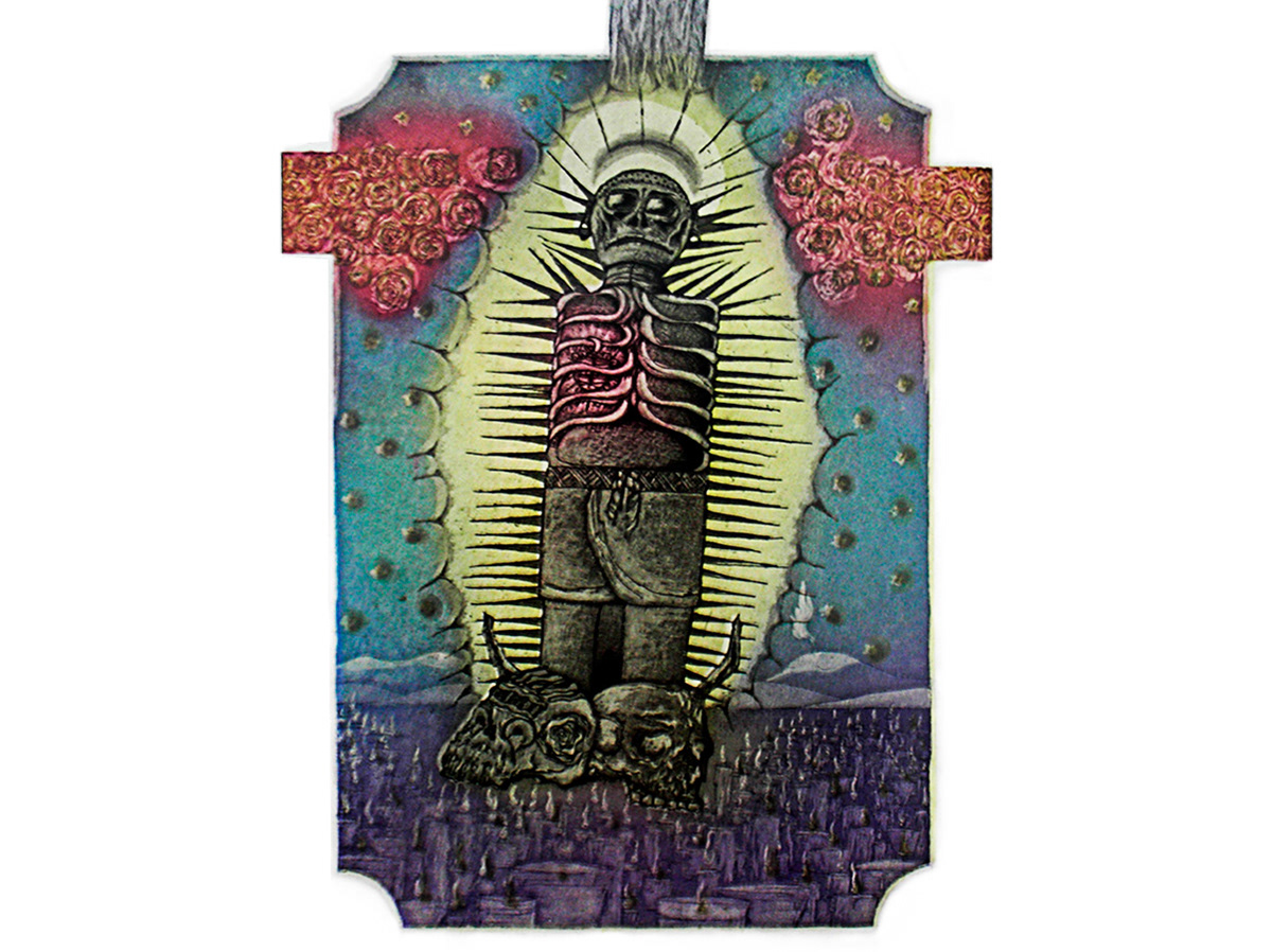 Metal print / Engraving (zinc plate · cotton paper · ink).