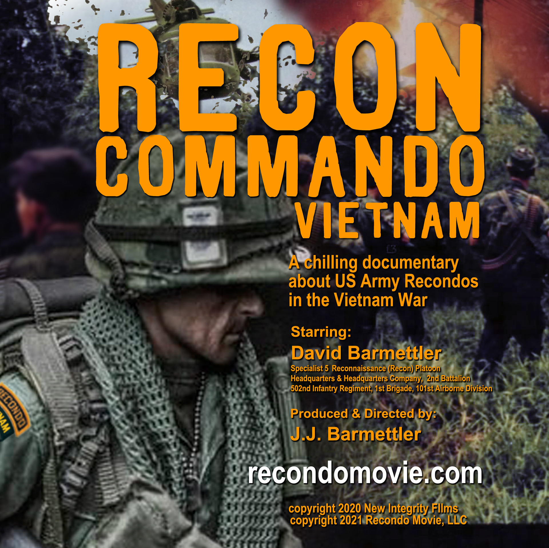 Recon Commando movie poster