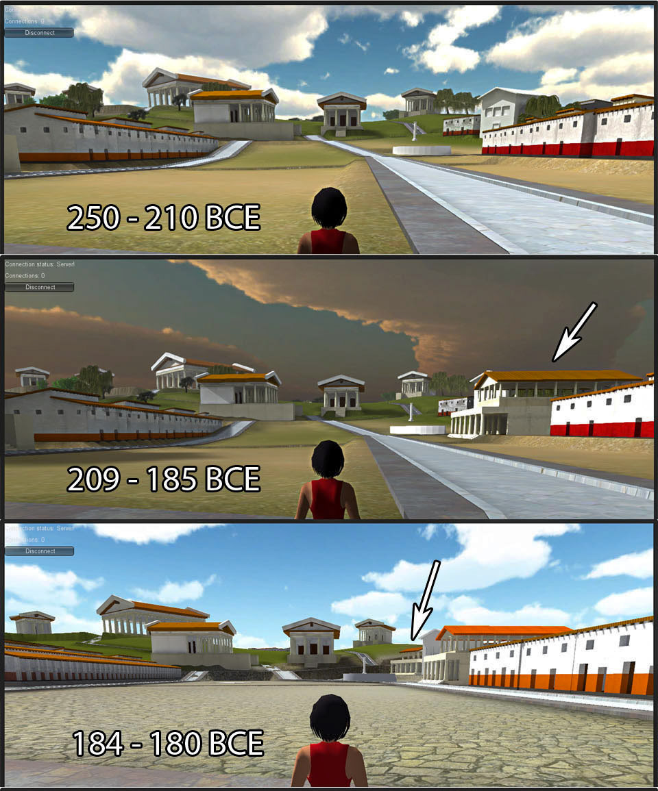 Iterative modeling of different building phases