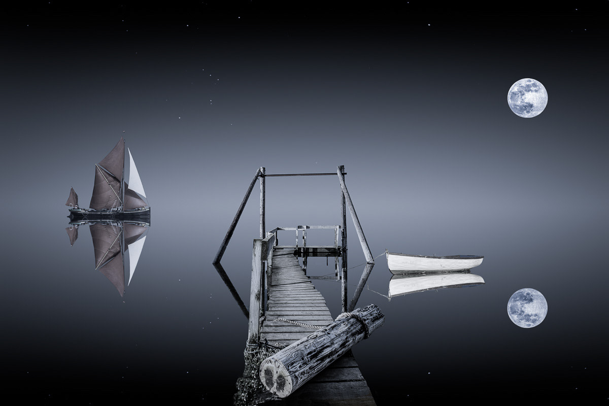 Night passage.