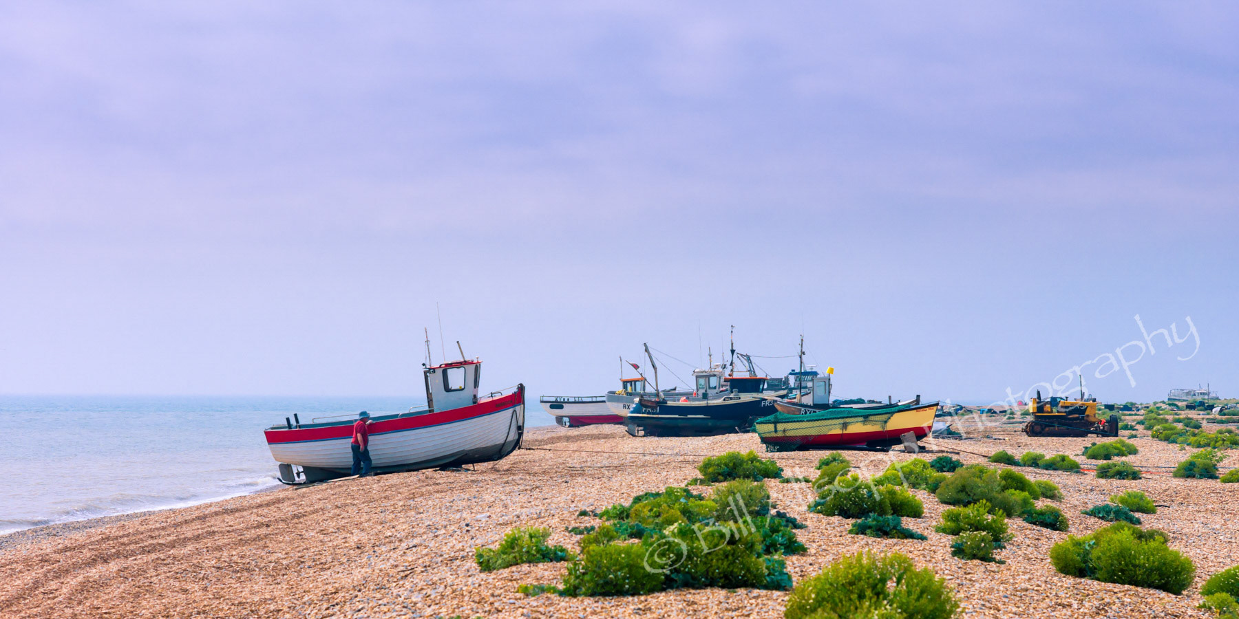 The last survivors of what, until recently, was a much larger fishing fleet at Dungeness.
