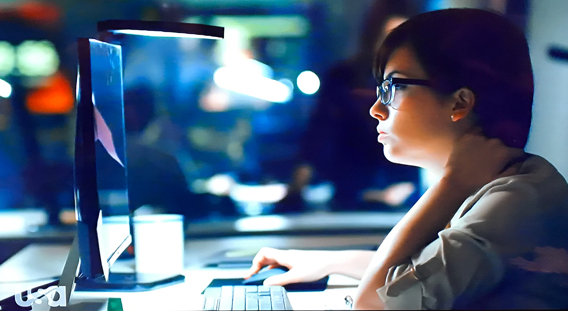 Cami Roebuck as Amelia Westphal in The Purge S2E1 "This Is Not a Test" directed  by Tim Andrews. October 2019.