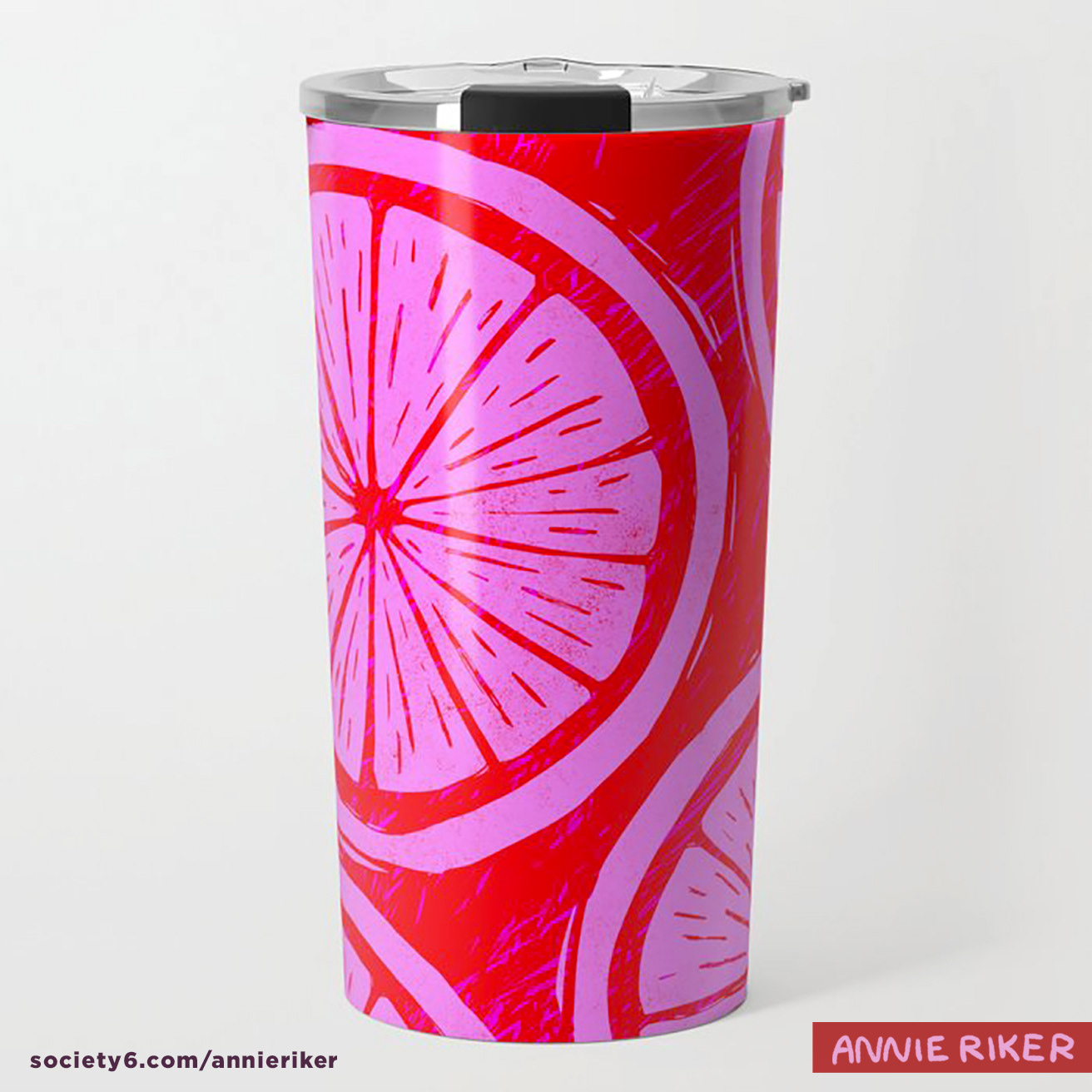 Citrus Slices Travel Mug
