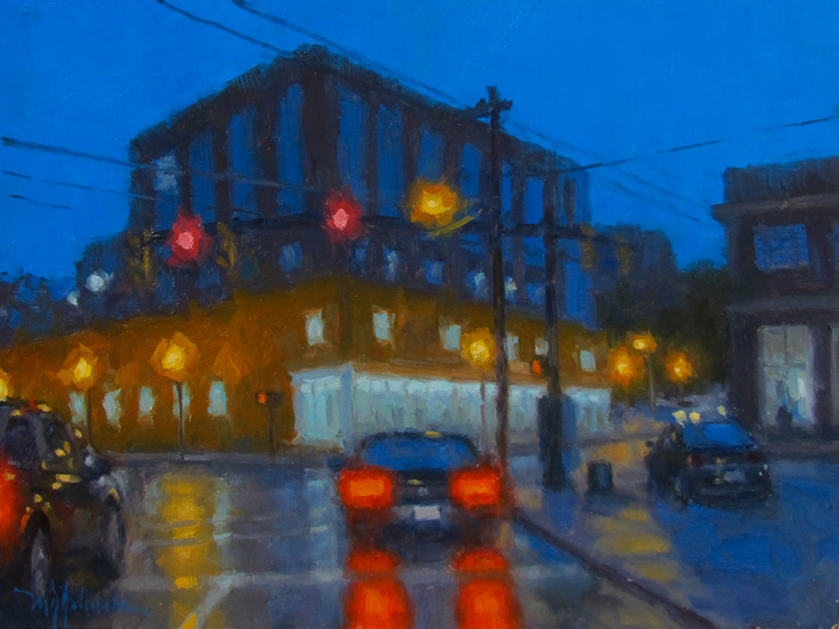 Grace, Clay, and 12th (2018) - 12x16 - Sold