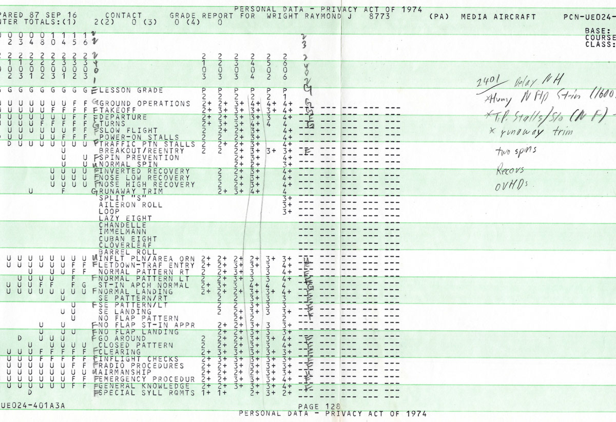 It took me 10 rides in the T-37 to earn a grade of "Excellent," but on my eleventh ride, it was back to "Good."