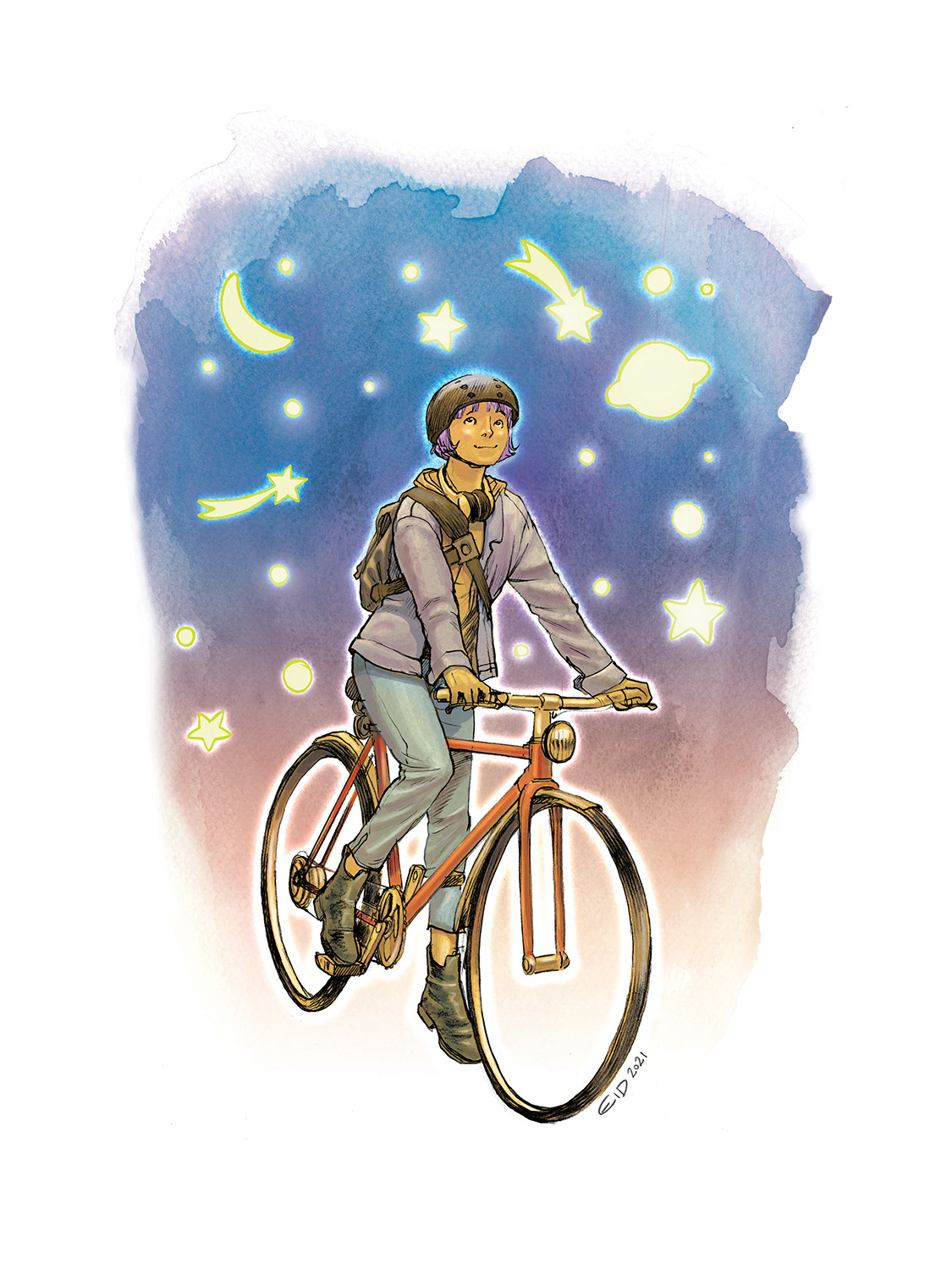 Le petit astronaute Ex-libris