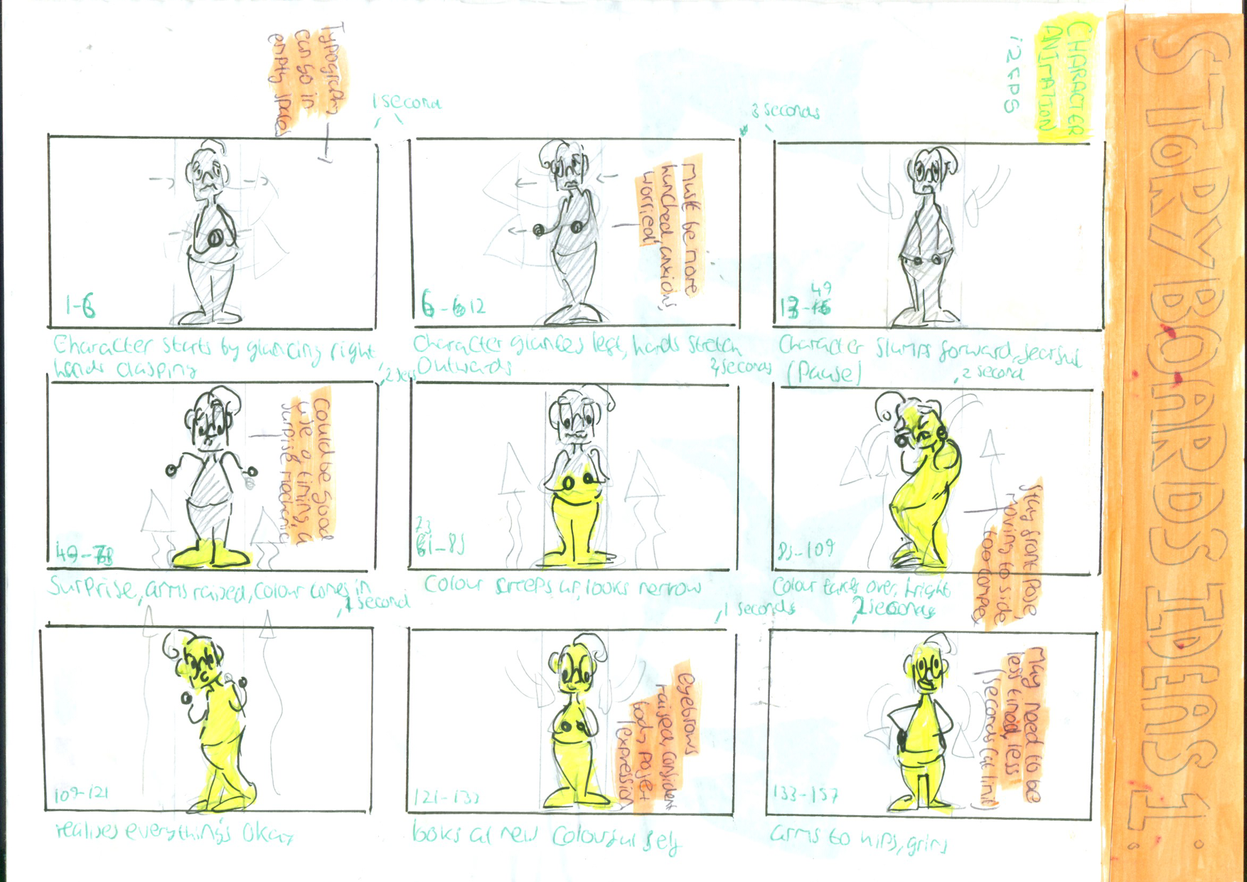 Storyboard: Character