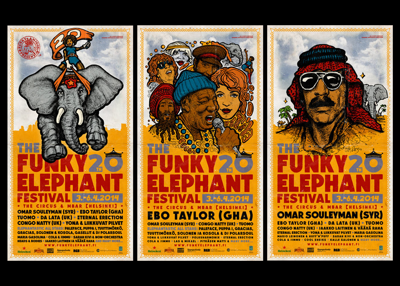 aleksi ahjopalo graphic designer funky elephant festivals
