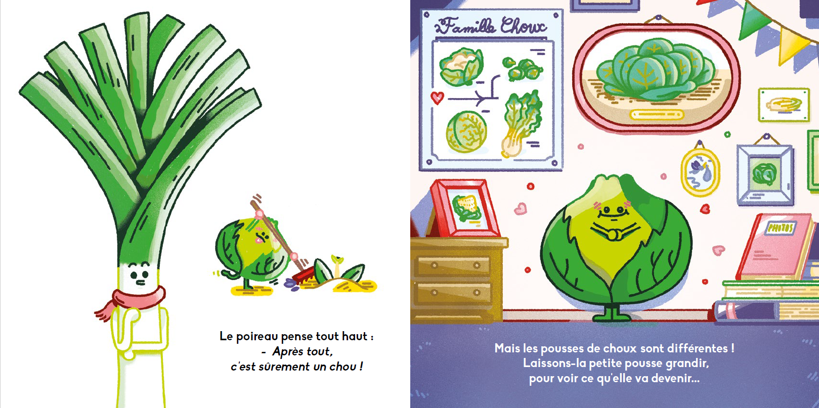 "La petite pousse", éditions Vous êtes ici, cartonné 24 pages