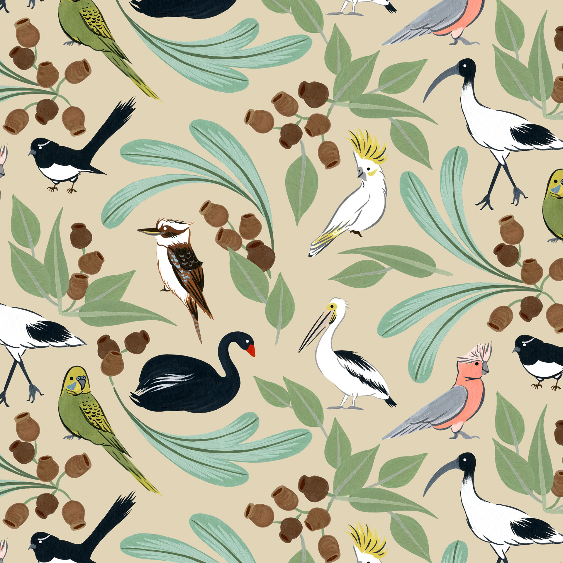 AUSSIE BIRDS | SAND