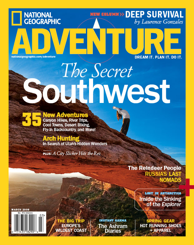 Dave McKenna - National Geographic Adventure Covers