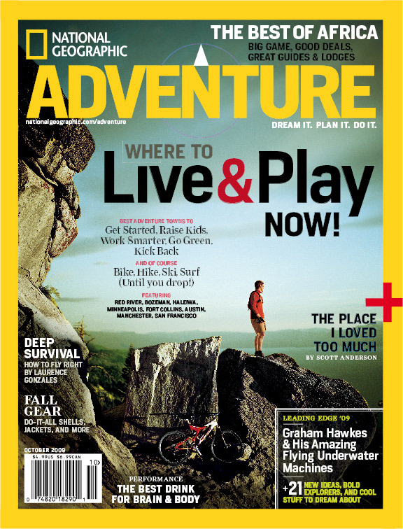 Dave McKenna - National Geographic Adventure Covers