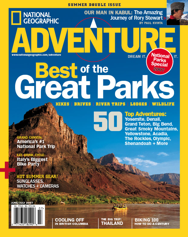 Dave McKenna - National Geographic Adventure Covers