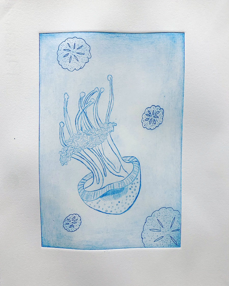4/5 ED. Swimming JellyFish 2019 (Copper)