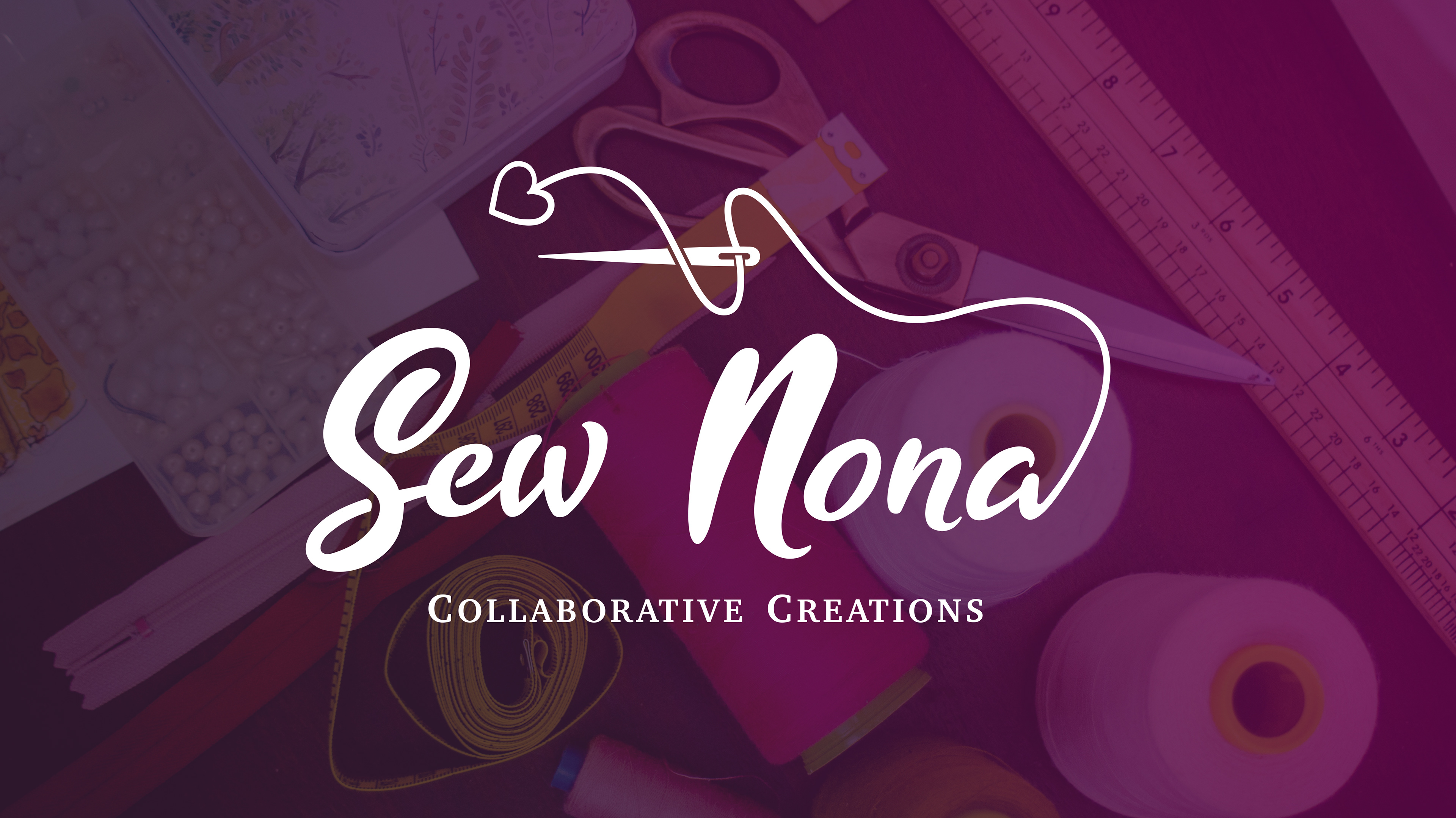 Sew Nona logo design