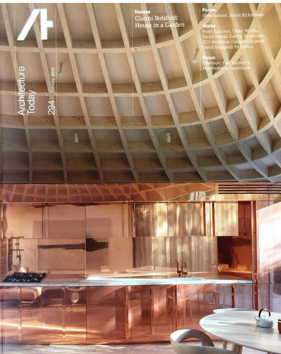 Gianni Botsford Architects on AT Cover