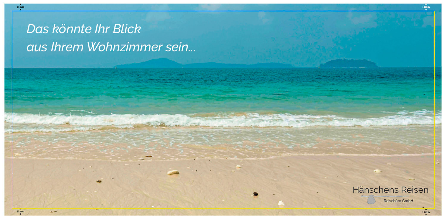 Plakat Idee - Hänschrens Reisen