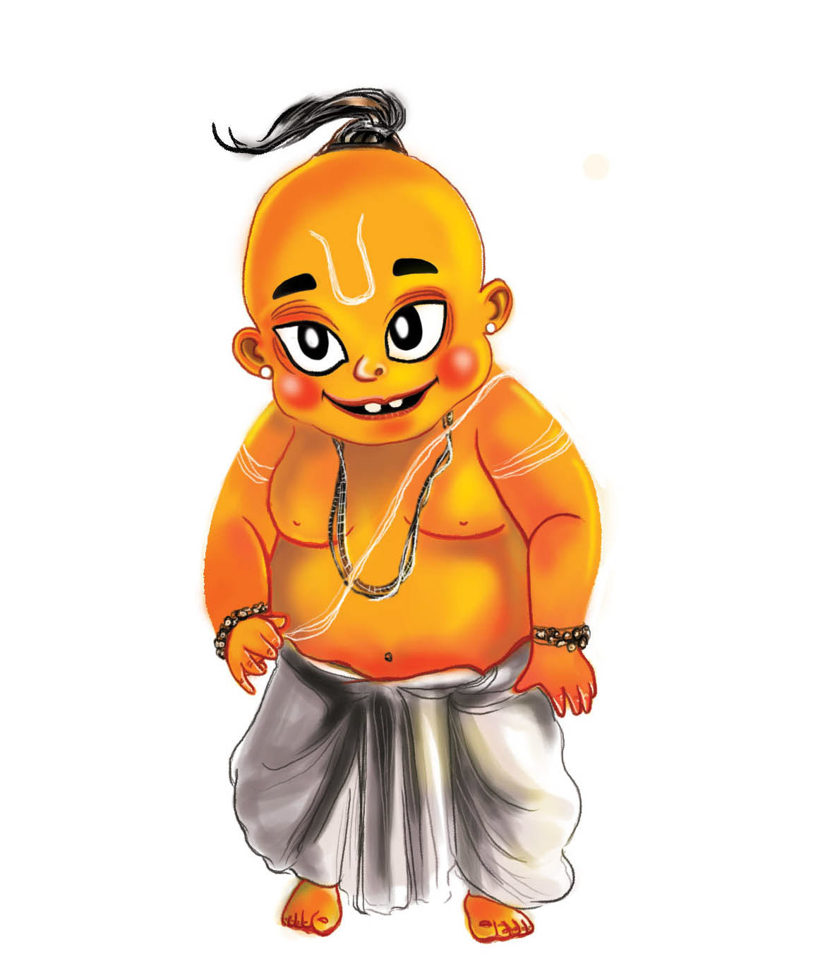 The Kairos Pictures - Indian Kids - Character design for Brochure