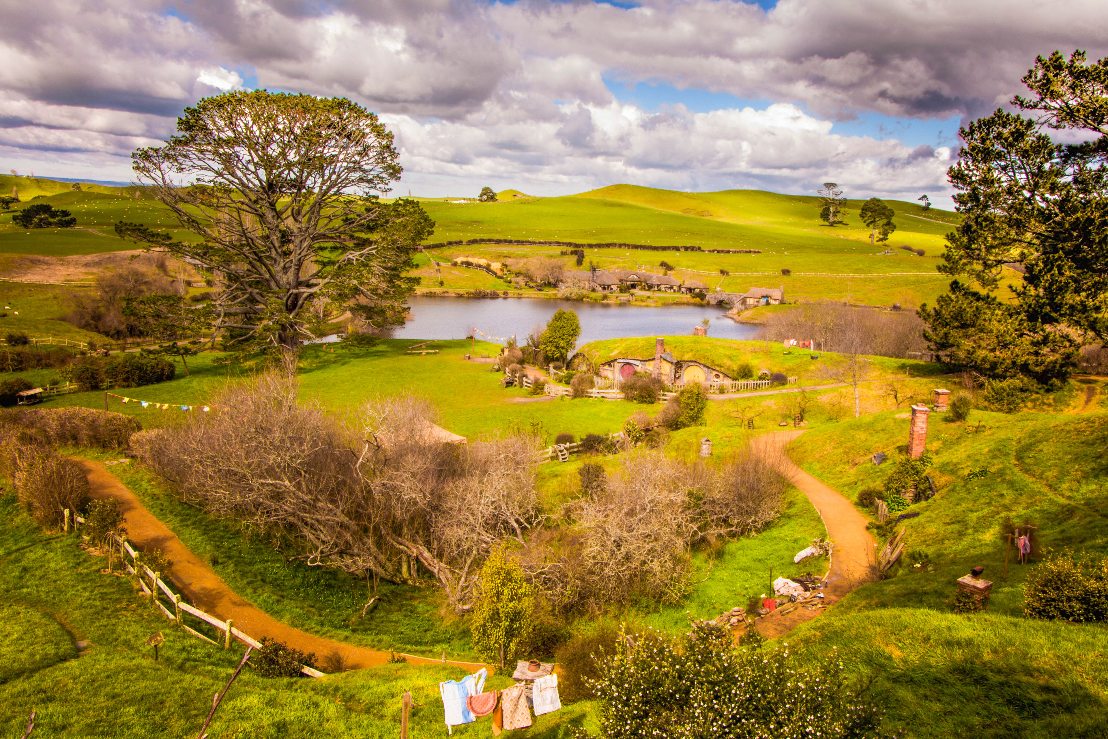 Buxuslan Hobbiton Nouvelle Zélande