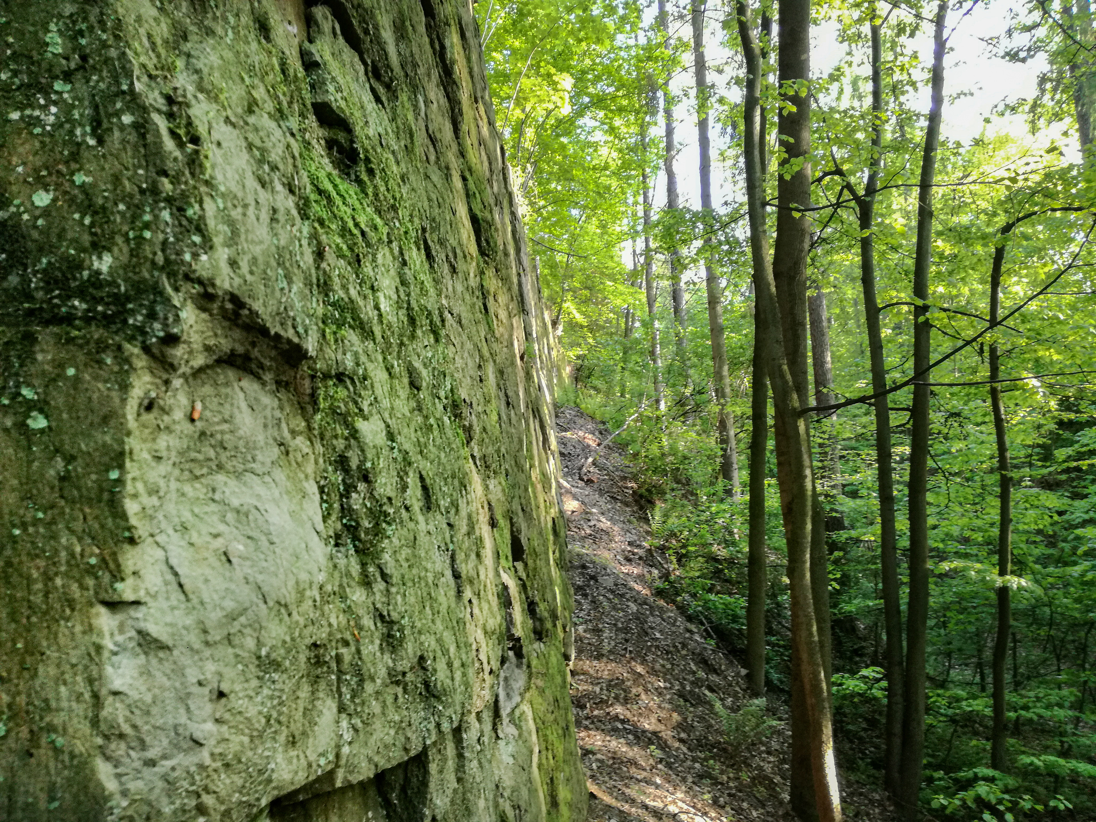 Skalní útvar Smolkov - Háj ve slezsku