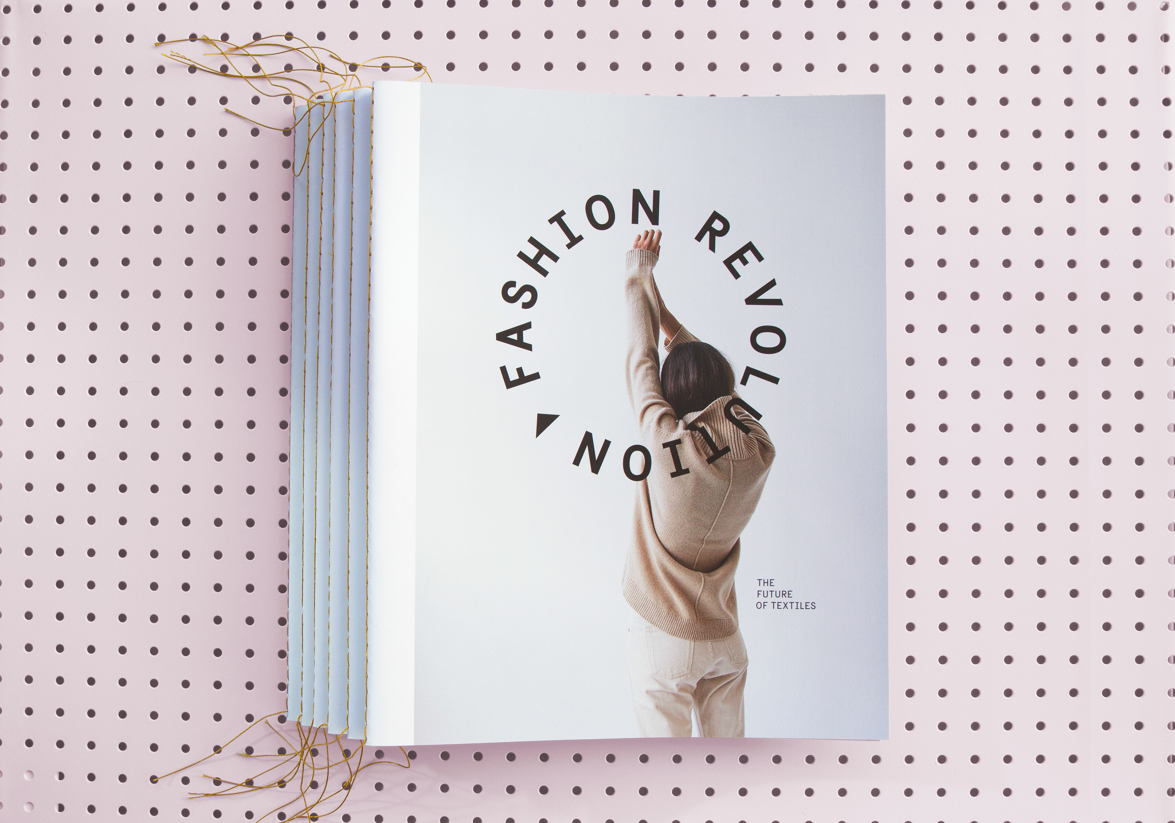Fashion Revolution exhibition design by Kidler